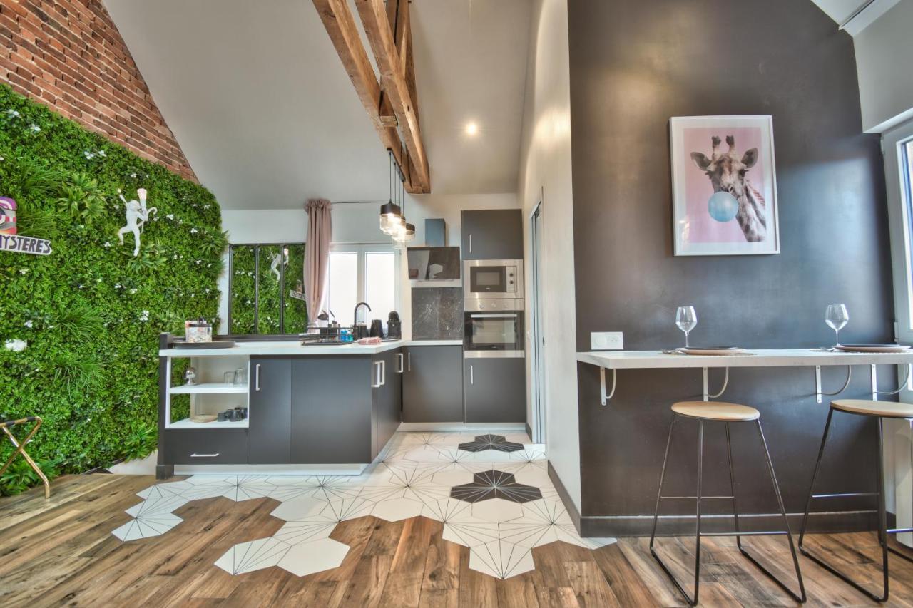 * Le Loft Des Mysteres * Apartment แมงเตอนง ภายนอก รูปภาพ